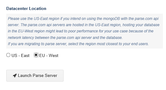 Datacenter region - NodeChef