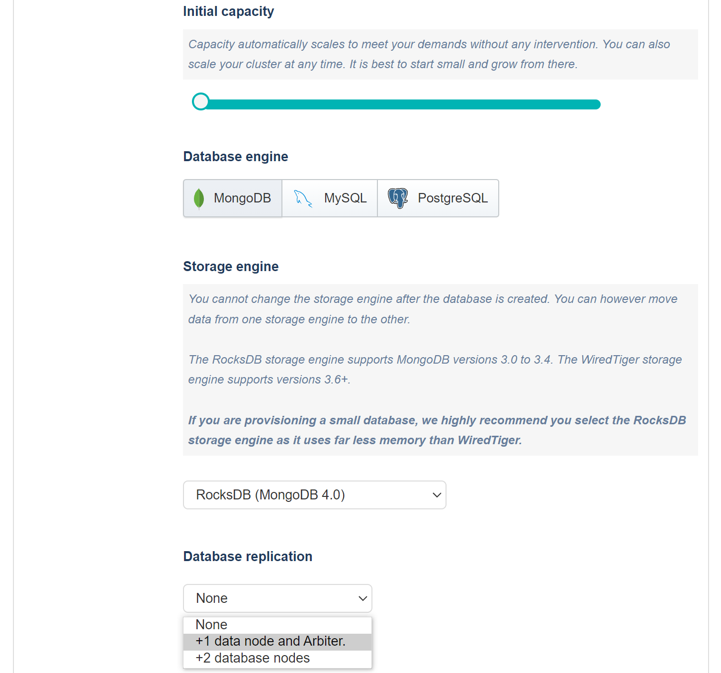 Application containers high availability